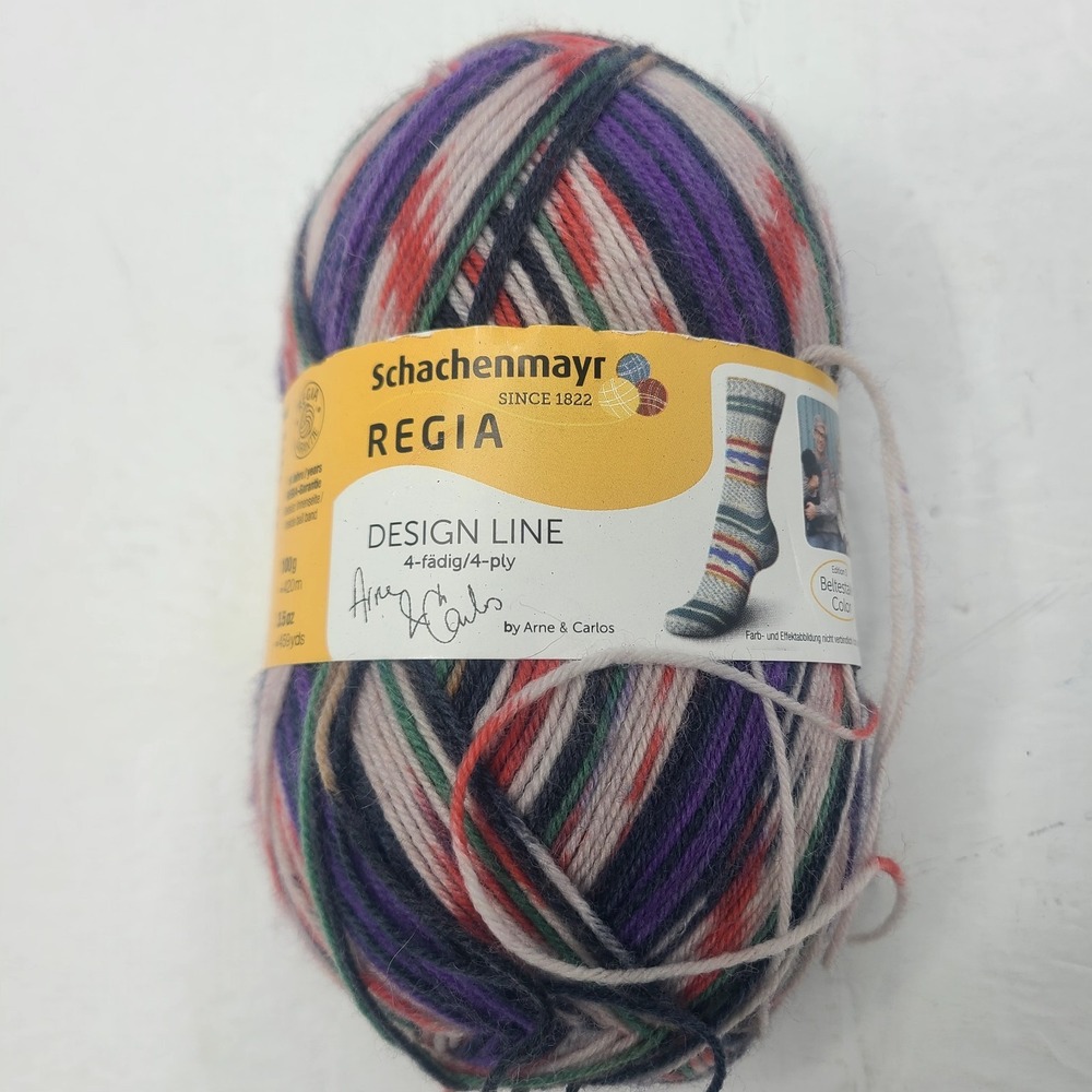 Regia Design Line Arne & Carlos 4 Ply Sock‎ Yarn Wool Nylon 02459